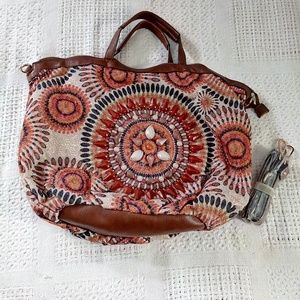Beaded colorful bag